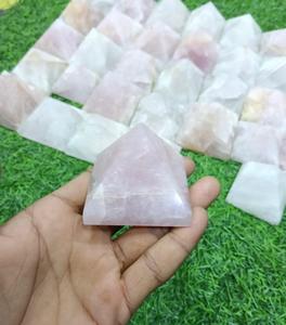 High Quality Natural <b>Rose</b> <b>Quartz</b> Pyramids Nicely Cut in Perfect Symmetry Natural <b>Rose</b> <b>Quartz</b> Gemstone Pyramid For Healing - Product Image 1