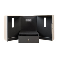 Boîte cadeau personnalisée en carton gris épais de qualité supérieure, motif cygne rouge, pour aliments pour bébés et gâteaux, de qualité alimentaire