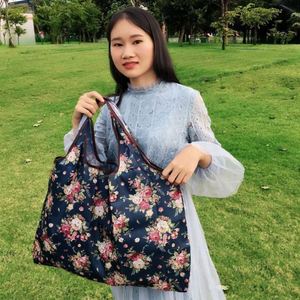 Bolsa de Compras Plegable Extra Grande, Portátil, con Diseño de Dibujos Animados, Bolsa de Supermercado Reutilizable - Product Image 5