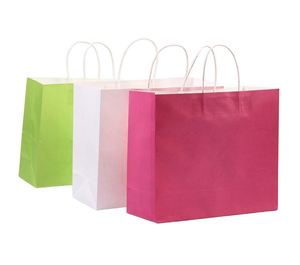 ถุงกระดาษคราฟท์คุณภาพสูงแบบกำหนดเอง ถุงกระดาษสีน้ำตาลพร้อมหูหิ้ว - Product Image 5