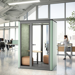 Cabine individuelle en aluminium pour la réduction du bruit, design moderne pour les réunions de bureau, <span class=keywords><strong>le</strong></span> télétravail, les appartements, les salons, les salles de sport - Product Image 3