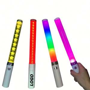 Varitas Luminosas LED de Espuma con Control Remoto para <span class=keywords><strong>Conciertos</strong></span>, Eventos Deportivos y Fiestas Nocturnas - Varitas Personalizables para Animar - Product Image 1