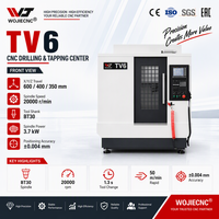 Centre d'usinage CNC Wojie TV6 haute vitesse à 16 outils avec broche BT30 pour boîtiers et pièces en aluminium