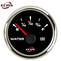 Medidor de nivel de tanque de agua automático, con retroiluminación, 9-32V, 52mm