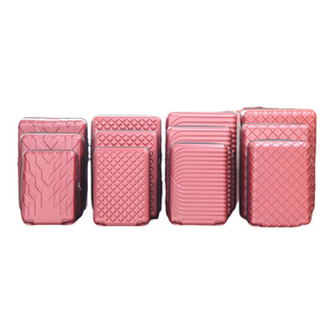 Juego de Maletas Modernas de Lujo Semiterminadas de ABS, 12 Piezas, Ligeras, con Ruedas Giratorias, Gran Capacidad, Color Personalizado, Venta al Por Mayor - Product Image 4