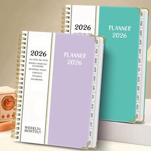 2025 Luxury Business Office A5 Spiral Leather Cover <b>Notebook</b> Gift <b>Set</b> 100 Sheets Custom Logo Bulk Wholesale Corporate - Product Image 2
