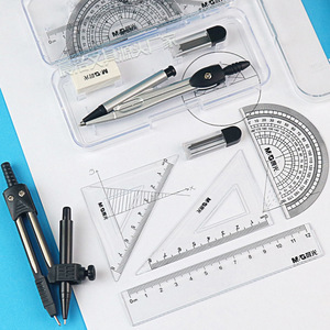 Ensemble de 7 outils de dessin en métal M&G Compass pour les examens et la papeterie scolaire - Product Image 2