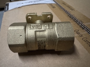 Válvula de Bola Industrial VAI61.25 con Control de Temperatura y Flujo Proporcional, Lista para Automatización en Sistemas HVAC - Product Image 3