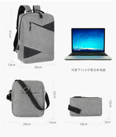 Sac à dos pour ordinateur portable Marksman personnalisé, grande capacité, multifonctionnel, décontracté, pour les voyages d'affaires, l'école, les étudiants