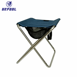 Camping <strong>Fold</strong> <strong>Up</strong> <strong>Stool</strong> Backpacking <strong>Stool</strong> Foot Rest Chair Travel Small Mini Folding Chair - Product Image 6
