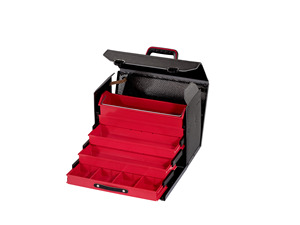 Organizador de Piezas de Alta Calidad con 4 Compartimentos, Panel Semi-Plegable OEM, Bolsa de Herramientas para Técnicos con Cierres a Presión - Product Image 1
