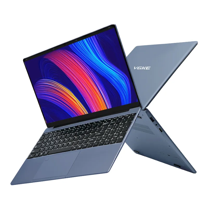 VGKE Best Price 15.6'' Slim Laptop NotebookJ4105 12GB RAM 256GB/512g SSD Win 10 1920*1080 With Backlit Keyboard Netbooks