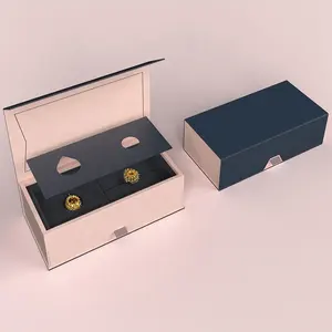 ジュエリーコレクションのパッケージを提示して、個々のピースを保管するための実用的なケース記念品容器ジュエリーボックス