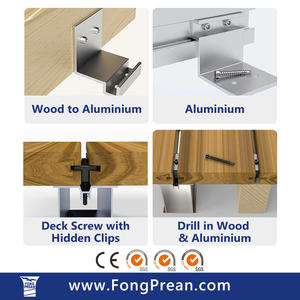 Tornillo para Terraza con Rosca en U y Punta de Perforación para una Instalación en Superficies Limpias - Product Image 2