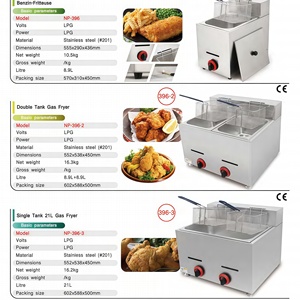 Friteuse électrique industrielle grande capacité 15L pour <span class=keywords><strong>poisson</strong></span>, frites, poulet, steak frit - Product Image 4