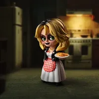 POP MART Série Chucky Franchise Boîte Mystère Authentique Figurine Anime Mignonne de Bureau