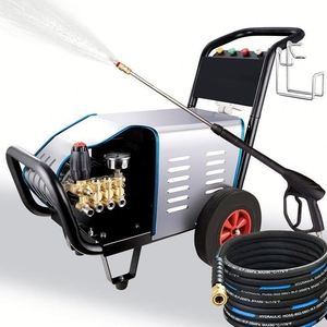 Lavadora a Presión Comercial de Alta Potencia 220V, Máquina Automática Industrial para Lavado de Autos, Equipo de Pulverización de Alta Potencia para Lavado de Vehículos Agrícolas - Product Image 1