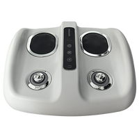 Masseur de pieds avec vibration, rotation, compresse chaude, relaxation des muscles des mollets et des jambes, massage des fascias, contrôle du temps, rechargeable par USB