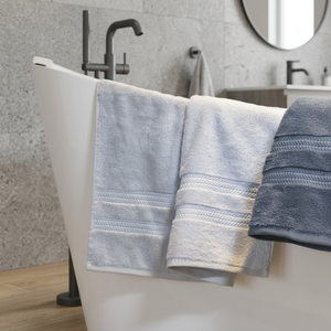 Pure Cotton Luxury Hotel <b>Bath</b> <b>Towel</b> <b>Set</b> White 100% Cotton Jacquard <b>Towel</b> Turkey Home Use - Product Image 2