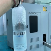 Máquina de serigrafía automática CNC para vidrio, agua, vino, botellas de Perfume multicolor, nuevo uso de condiciones para impresora de tubos