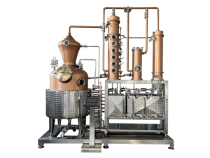 위스키 럼 진 보드카 브랜디 와인 증류 칼럼 펌프 코어 구성 요소가있는 스피릿 와인 장비 - Product Image 2