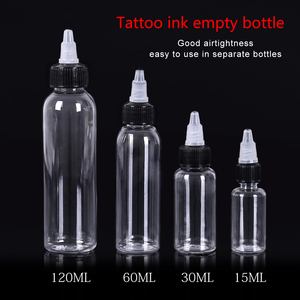 Botellas de Tinta para Tatuaje de Maquillaje Permanente de 15ml, 30ml, 60ml, 90ml, 120ml, Botellas Vacías para Pigmentos de Aerógrafo - Product Image 2