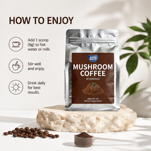 Café con Champiñones y Melena <span class=keywords><strong>de</strong></span> León, 30 Porciones para un Impulso <span class=keywords><strong>de</strong></span> Energía y Apoyo al Enfoque Mental - Product Image 3