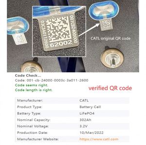 Para GE PL Stock Prismatic Lithium Ion 3,2 V Lifepo4 EU Batería 200ah a 320ah Capacidad de almacenamiento - Product Image 4