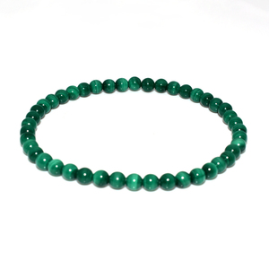 Commercio di Assicurazione di Pietra Naturale di Alta Qualità 4/6/8/10/12 MILLIMETRI di Luce Naturale Malachite Bracciale - Product Image 5