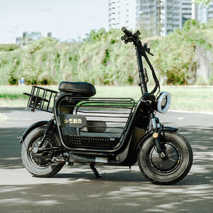 Vélo électrique de ville léger à moteur unique Big Dudu, cadre en acier de qualité taïwanaise, D+ 500W 48V, 3 vitesses, frein à disque, batterie au lithium - Product Image 2