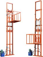Monte-charge robuste pour usine, élévateur de marchandises, manutention de fret en entrepôt, transport vertical