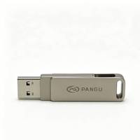 Clé USB 3.0 en alliage de zinc 128 Go 64 Go 32 Go, design rotatif, haute vitesse, pour PC portable