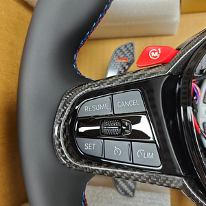 <span class=keywords><strong>Volante</strong></span> LCI con Botones M1 y M2 Rojos y Franja Superior Roja para BMW X5 G05 X6 G06 G20 G22 G30 M2 G87 M3 G80 M4 G82 G42 M5 F90 F97 M340i - Product Image 4