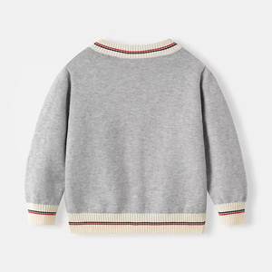 Nouveaux Manteaux et Hauts d'Automne pour Bébés, Pulls Rayés pour Enfants, Vente en Gros, Techniques d'Impression pour Garçons et Filles - Product Image 2