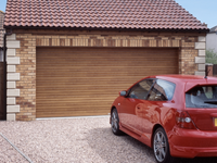 Télécommande de porte de garage européenne, électrique, silencieuse, antivol, automatique, en acier, coupe-vent, garantie 2 ans