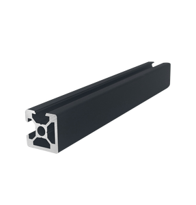 Profilés industriels en alliage d'aluminium extrudé noir ZHIEN personnalisés, profil en V 2020N2, tempérage T3-T8, découpe et débobinage 1% CN/JIA - Product Image 2