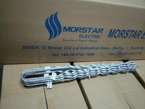 Nueva llegada de acero galvanizado helicoidal preformado Guy Grip espiral sumergido en caliente FTTH suspensión abrazadera agarre deadend para la venta - Product Image 2