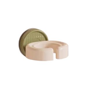 Suction Cup Hair Dryer <b>Bracket</b> No Punching Home Bathroom Wall-mounted Rotatable Fixed Buckle Hair Dryer Storage <b>Bracket</b> - Product Image 1