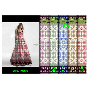 Tùy Chỉnh In Ấn 100% Rayon In Vải Rayon In Vải Kỹ Thuật Số In 45S Rayon & Viscose & Phương Thức Vải - Product Image 5