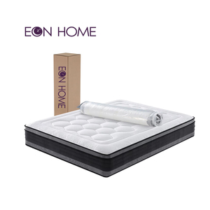 Colchón de cama de lujo de alta calidad, colchón de muelles de bolsillo, colchón de masaje de Primavera de tela de punto suave para dormir de calidad para <span class=keywords><strong>hostal</strong></span> - Product Image 2