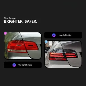 Feux arrière StarNav pour BMW Série 3 E92 325i 330i et M3 Coupé 2006-2012, avec feux de recul et feux de position DRL. - Product Image 3