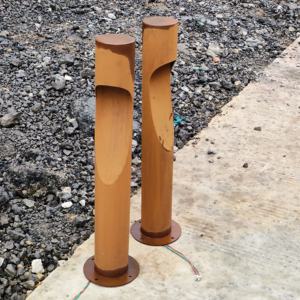 Los Nuevos Postes de Lámpara Art Deco de Metal Galvanizado para Iluminación Exterior, Resistentes al Agua, Duraderos y Resistentes a la Intemperie, que Mejoran la Estética - Product Image 1