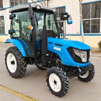 Traktor Roda Mini Pengiriman Cepat Traktor Mini Penggerak Empat Roda 70 HP 60 HP Traktor Roda Kecil untuk Kebun dan Perkebunan