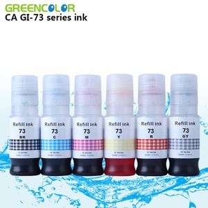 Tinta de Recarga para Impresora Greencolor GI-73 GI 73 43 53, Tinta Compatible con Canon Pixma <span class=keywords><strong>G610</strong></span> G510 G620 G540 G640 G550 - Product Image 1