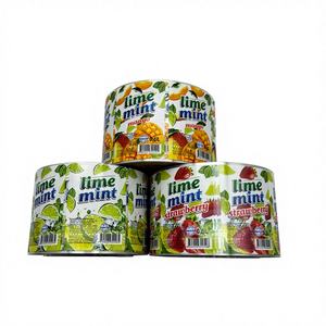 Op maat gemaakte PET-kleefstickers en lijmlabels voor gebruik met voedsel - Product Image 2