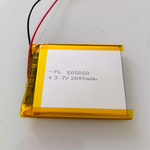 Batería Lipo 2000mAh 3,7 V 505060 <span class=keywords><strong>Lipoly</strong></span> 505060 Batería de iones de litio 3,7 V Batería de polímero de iones de litio 2000mAh - Product Image 3