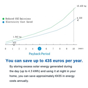 PHOEBUS Set Completo Pannello Solare da Balcone On-grid 800W Nero con Staffa, Regolatore MPPT 800W e Cavo AC 5m - Product Image 4