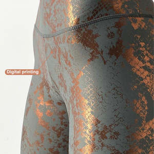 Nuovi Arrivi Leggings da Palestra e Yoga da Donna Effetto Push-Up Pantacollant Fitness a Vita Alta Pantaloni da Allenamento Sportivo - Product Image 2