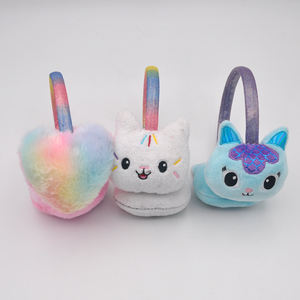 واقيات الأذن الدافئة للشتاء، قبعة شتوية دافئة، غطاء للأذن برسوم كرتونية لطيفة، واقيات الأذن الشتوية - Product Image 6