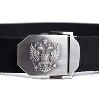 Boucle de ceinture en alliage personnalisée professionnelle, de haute qualité, plaquée nickel noir, 40 mm, pour la vente en gros